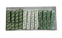 Pírko klip, 6ks X3502-05 - 2 x 5,5 x 2 cm