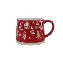 Keramický hrnek se stromečky X7647 - 360ml
