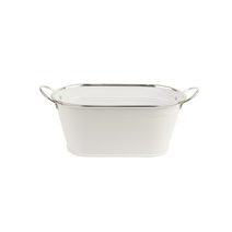 Dekorační Květináč plechový K2151-01