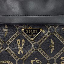 ESLEE Podélná dámská crossbody kabelka černá
