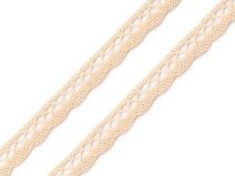 Bavlněná krajka paličkovaná šíře 10 mm METRÁŽ