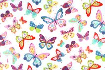 Bavlněná látka Kouzelný motýl šíře 160 cm METRÁŽ