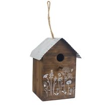 Dekorační ptačí budka k zavěšení D5965 - 14 × 14 x 24 cm