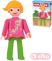 EFKO IGRÁČEK s rouškou figurka Máma Pomáhej s Igráčkem limitovaná edice