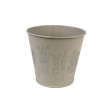 Dekorační Květináč plechový K2604/3