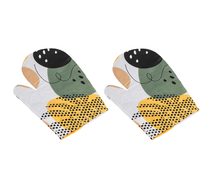 Kuchyňská chňapka - 2ks Béžová,Khaki,Bílá CH/232 28x18 cm