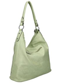 Pistáciově zelená dámská velká kabelka přes rameno i crossbody