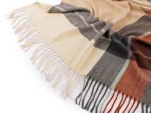 Šátek / šála / pléd s třásněmi 65x175 cm