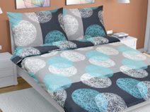 Ubrus EMA - 120x140 cm Zahrada lila