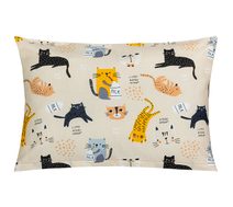 Polštářek VIOLA Béžová,Černá,Šedá 45/091 40x60 cm