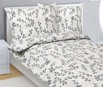 Povlečení krepové - 140x200, 70x90 cm Béžová,Šedá,Červená