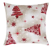 Povláček Vánoce Červená,Béžová 55/115 45x45 cm