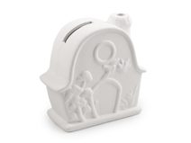 Pokladnička domeček k domalování