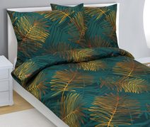 Povlečení bavlněné Zelená,Žlutá 90/674