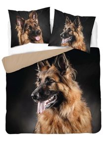 Francouzské povlečení Ovčák black Bavlna, 220/200, 2x70/80 cm