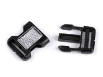 Spona trojzubec s odrazkou šíře 25 mm 2 páry