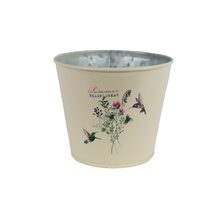 Květináč plechový K7070/1 - dia 12 x 10 cm