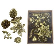 Dekorační přízdoby X5467-29 - 2 - 8 x 2 - 3 x 4 - 7 cm