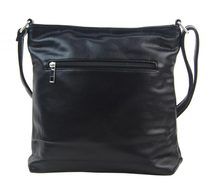 Tmavě zelená crossbody dámská kabelka v kroko designu