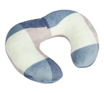 Polštářek cestovní podkova Modrá,Šedá 24/120 30x35 cm