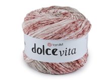 Pletací žinylková příze Dolce Vita 150 g