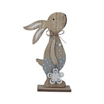 Dekorace zajíc D5018/2 - 19 × 5 × 30 cm