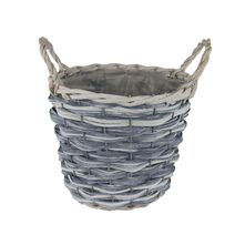 Obal šedý s plastem P2030/3 - dia 21 × 17 cm