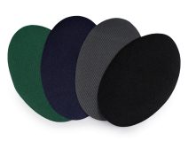 Nažehlovačka / záplata ovál 10x15,5 cm 2 kusy