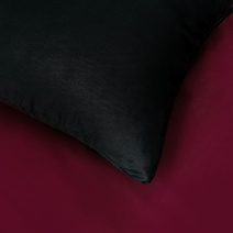 Saténové povlečení LUXURY COLLECTION tmavě hnědé/béžové