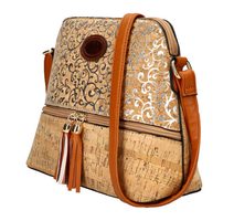 Moderní dámská kabelka do ruky Beast stříbrná