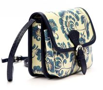 Černá kožená pánská dokladová taška / etue Gregorio