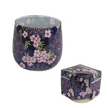 Svíčka ve skle s folií vonná ORIENTAL, 100g G - dia 7,7 × 7,4 cm