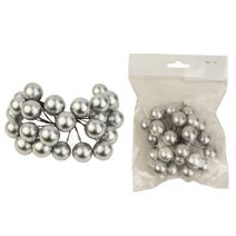 Kulaté dekorace bobule X0527 - 6,5 cm