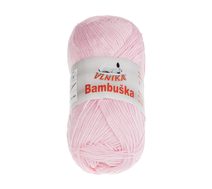 Příze BAMBUŠKA - 50g / 205 m světle růžová