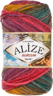 Akrylová příze Burcum Batik 100 g