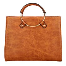 Moderní dámská kabelka do ruky Beast hnědá