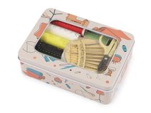 Sada na šití v plechové krabičce