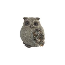 Dekorace sova X3227/1 - 9 x 8.7 x 9.2 cm