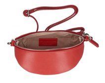 Kožená hnědá dámská kabelka do ruky Florencie