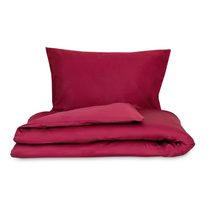 Saténové francouzské povlečení LUXURY COLLECTION 1+2, 220x200, 70x90cm vínové