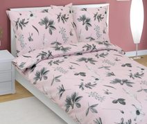 Ubrus EMA - 120x140 cm Zahrada lila