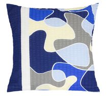 Povláček krepový Modrá 80/510 40x40 cm