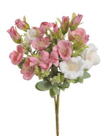 Umělá Jícnovka buket - mix bílá/růžová