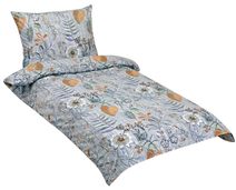 Povlečení bavlněné - 140x220, 70x90 cm Růže kávová