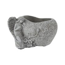 Cementový obal k osázení sdrce X7056/1 - 15 x 11.5 x 11 cm