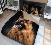 Prodloužené bavlněné povlečení renforcé 140x220, 70x90cm OSAKA šedá