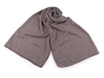 Letní šátek / šála s ozdobným lemem 70x160 cm