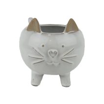 Cementový obal k osázení srdce X7053 - 20 x 20 x 8.5 cm