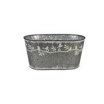 Květináč plechový K2788/3 - 26 x 15.5 x13.5 cm