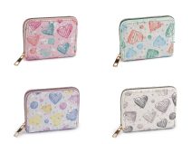 Dívčí peněženka srdce 9x11 cm